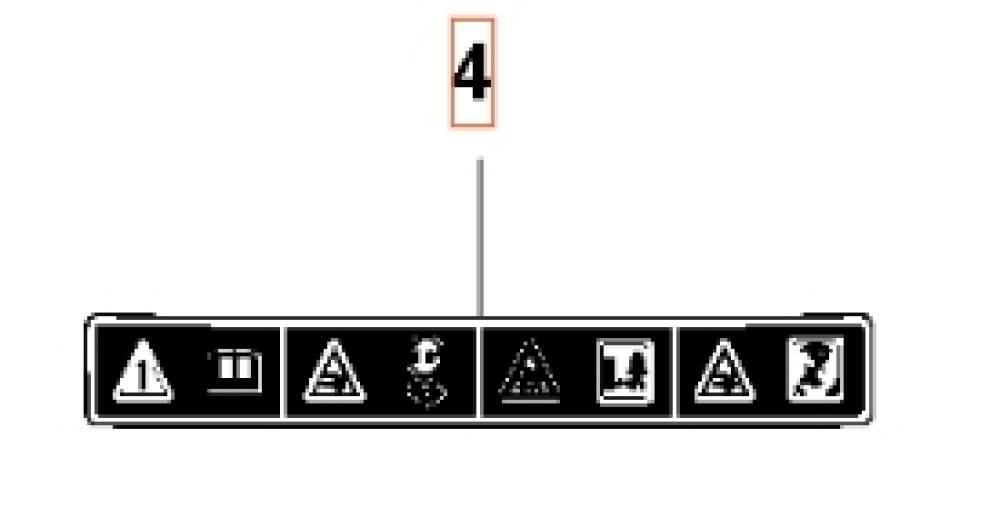 Aufklber Sicherheit, Label Stickers Safety - G3-P2